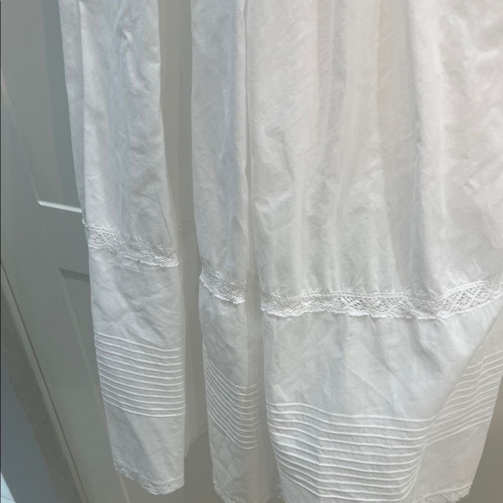 White Puff Sleeve baptism dress - Picture 6 of 6